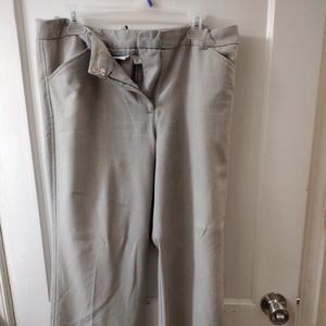 Worthington - Grey Pants, Size 12, Straight Leg